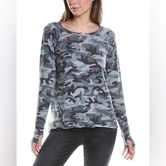 Michael Stars Sweaters - Michael Stars  Long Sleeve Top - Lightweight Sweater Grey Camp XL‎ - NWT